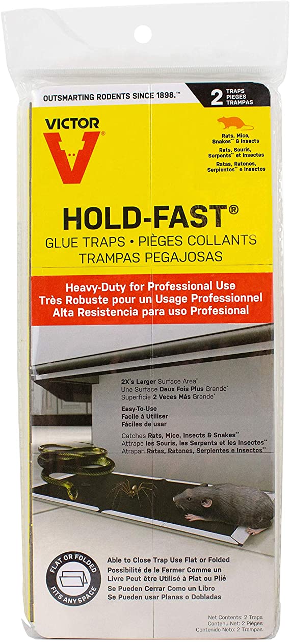 Victor M669TRI Hold-Fast Rat Glue Traps