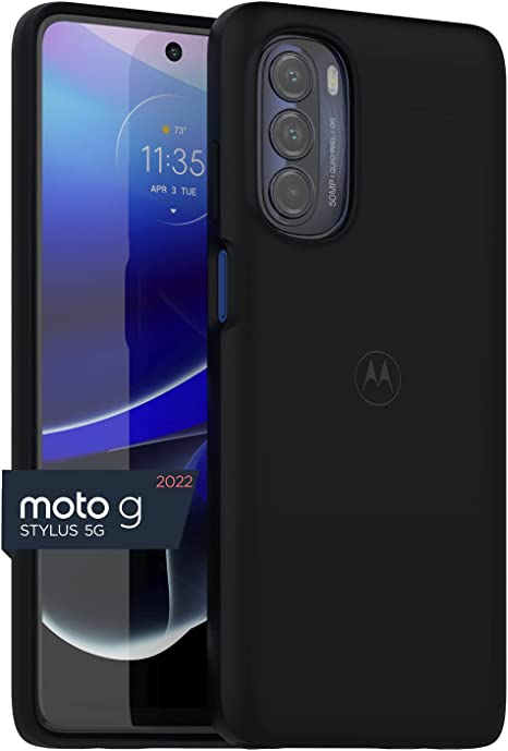 MOTOROLA Moto G Stylus 5G (2022) Protective Case- Black Precision fit, Stylish Shock Absorbing Phone Cases [NOT for G Stylus 2020/2021/2022, G Stylus 5G 2021]