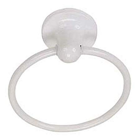 Franklin Brass D1016W Astra Towel Ring, White
