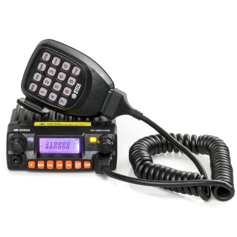 BTECH MINI UV-2501220 25 Watt Tri Band Base Mobile Radio 136-174mhz VHF 210-230mhz 125M 400-520mhz UHF Amateur Ham