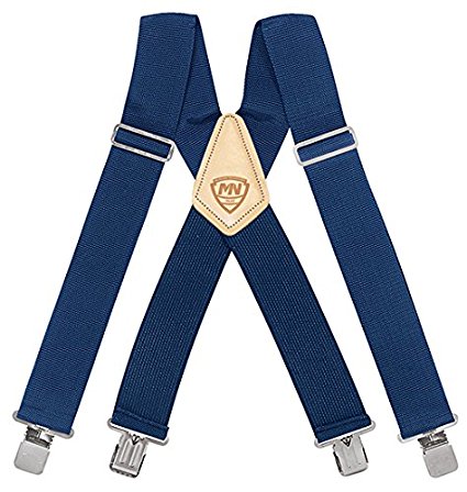 McGuire-Nicholas 112 2-Inch Blue Suspenders