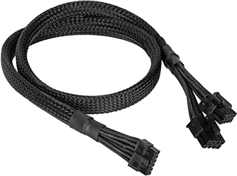 CORSAIR 12-Pin Sleeved GPU Power Supply Cable for 3060, 3070, 3080, 3090 Graphics Cards