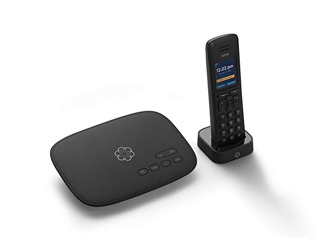 ooma Telo Free Home Phone Service and HD3 Handset. Works with Amazon Echo and Smart Devices.