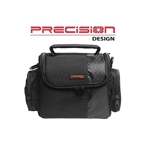 Precision Design Camcorder Padded Carrying Case for Sony HDR-SX45, SX65, CX130, CX160, CX560, CX700, PJ10, PJ30, PJ50, XR160, TD10 Camcorders