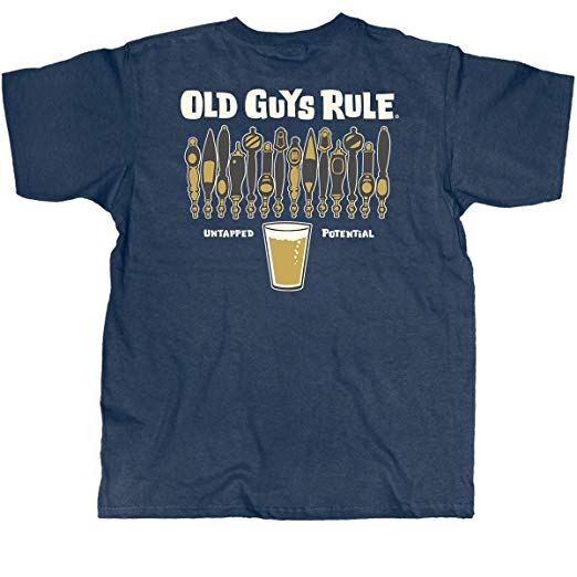 Old Guys Rule Mens Untapped Potential T-Shirt