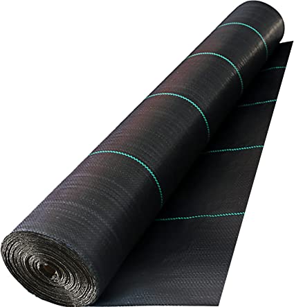 Happybuy Driveway Fabric, 13x60 ft Commercial Grade Driveway Fabric, 600 Pounds Grab Tensile Strength Geotextile Fabric Driveway, Underlayment Fabric Landscape Fabric Stabilization Underlayment