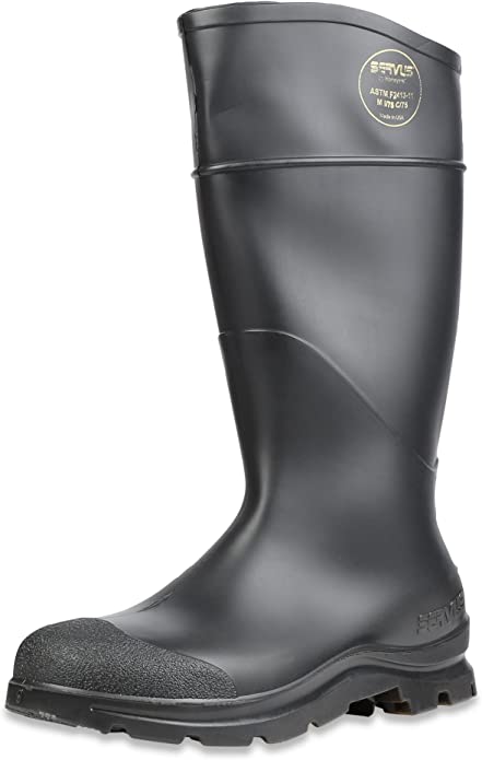 Servus Comfort Technology 14" PVC Steel Toe Men's Work Boots