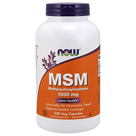 Now Foods, MSM, 1000 mg, 240 Veg Capsules