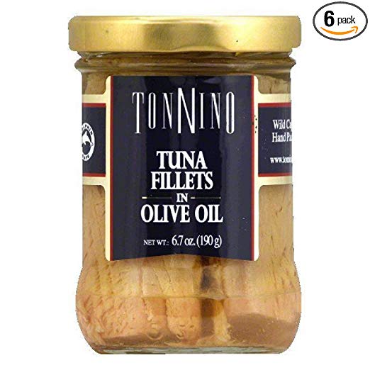 Tonnino Tuna Filet,Olive Oil 6.7 Oz (Pack Of 6)