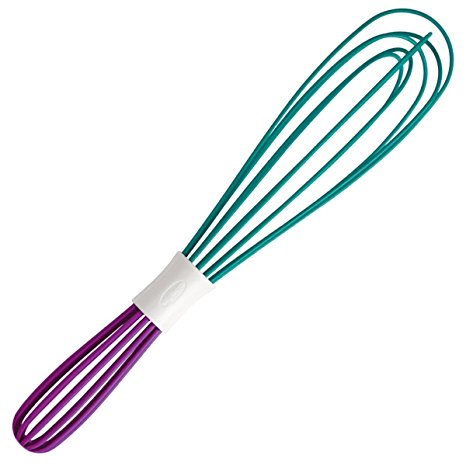 Chef'n Whipster 2-in-1 Whisk, Curacao/Radicchio