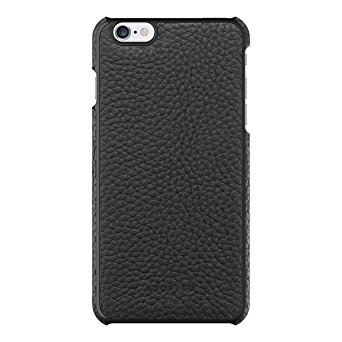 Adopted Leather Wrap Case for Apple iPhone 6 Plus/6s Plus, Black/Black
