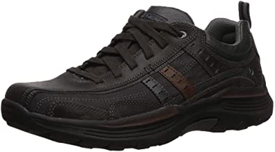 Skechers Men's Expended-manden Leather Lace Up Oxford