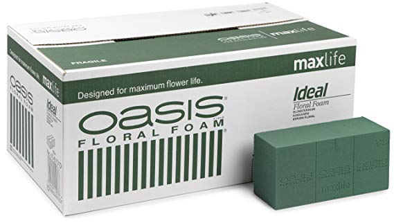 Oasis Ideal Floral Foam Maxlife Brick (Box contains 20 bricks)