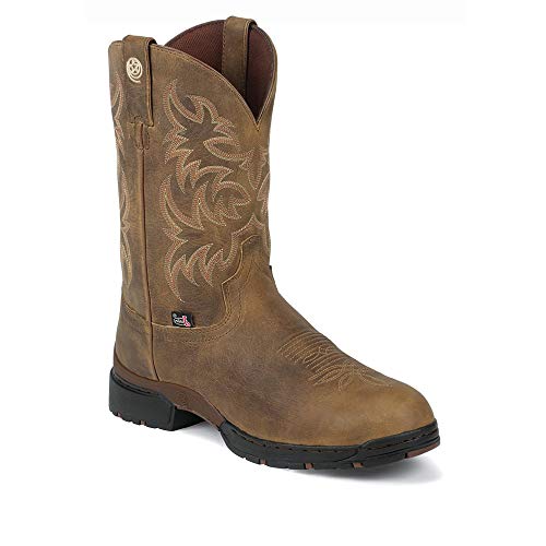 Justin Men's George Strait 3.1 Waterproof Cowboy Boot Round Toe - Gs9010