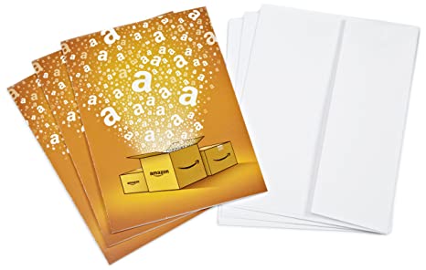 Amazon.com $10 Gift Cards, Pack of 3 with Greeting Cards (Amazon Surprise Box Design)