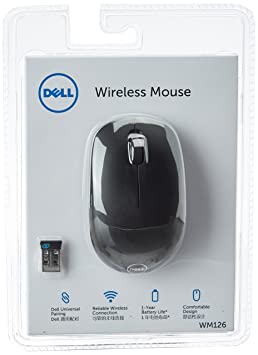 Dell NNP0G Wireless Optical Mouse (Black) - USB