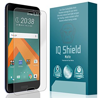 HTC U11 Screen Protector, IQ Shield Matte Full Coverage Anti-Glare Screen Protector for HTC U11 (HTC U 11) Bubble-Free Film