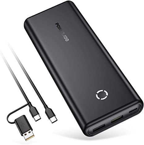 Poweradd モバイルバッテリー EnergyCell 20000mAh 大容量 PD 急速充電 PSE認証済 iPhone&Android対応 携帯充電器 PSE認証済 iPhone & Android対応