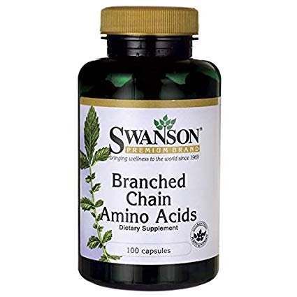 Swanson Branched-Chain Amino Acids 100 Capsules