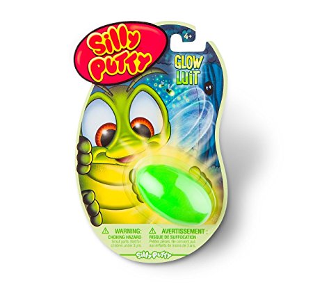 Crayola Silly Putty, Glow In The Dark (Color may Vary) - 1 Assorted