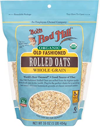 Bob's Red Mill Organic Oats Rolled Regular - 16 oz