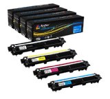 Arthur Imaging Compatible Toner Cartridge Replacement for Brother TN221 TN225 Black Cyan Yellow Magenta 4-Pack