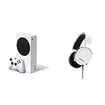 Xbox Series S   SteelSeries Arctis 3 Wired Gaming Headset (White)