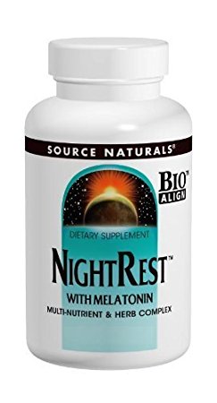 Source Naturals NightRest with Melatonin, 400 Tablets