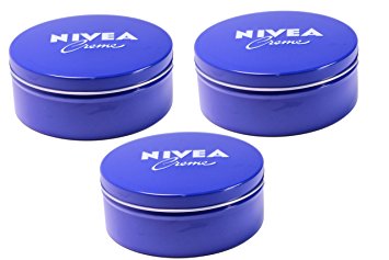 Genuine Authentic German Nivea Creme Cream 250 ml 8.45 Ounces (Pack of 3)