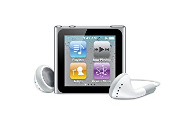 Apple iPod nano 8 GB Silver (6th Generation) (Discontinued by Manufacturer)