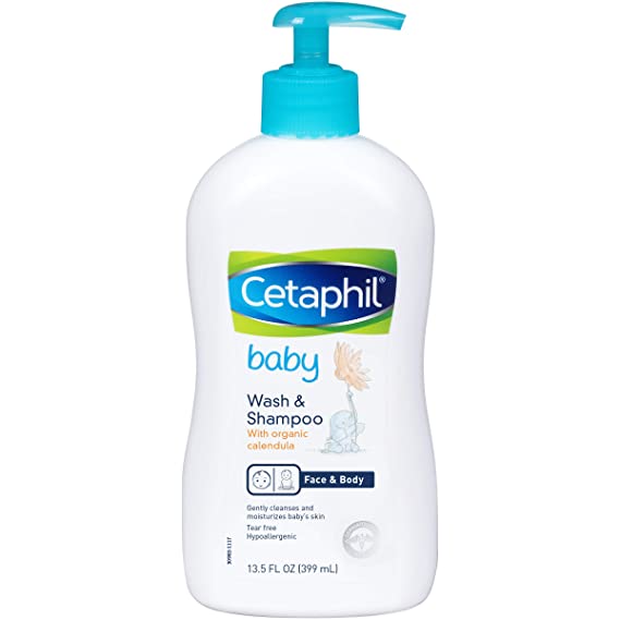 Cetaphil Baby Wash & Shampoo with Organic Calendula