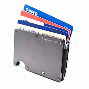 RFID-Blocking Slim Minimalist Card Holder /Travel Wallet For Credit Cards & More