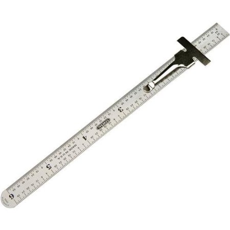 General Tools 300/1 6-Inch Flex Precision Stainless Steel Rule