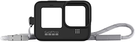 Sleeve   Lanyard, Black (HERO10 Black/HERO9 Black) - Official GoPro Accessory (ADSST-001)