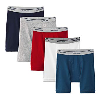 Fruit of the Loom Boys Cotton Boxer Brief Underwear