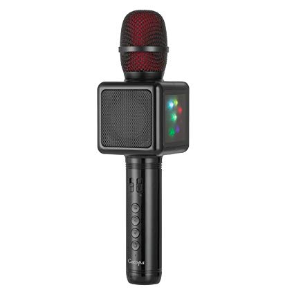 Wireless Karaoke Microphone,Cocopa Portable Handheld Mic Built-in Speaker With Multi-function Professional Classic-style Karaoke Player for iPhone/Android/Smartphone, Home Party KTV, Outdoor, Karaoke