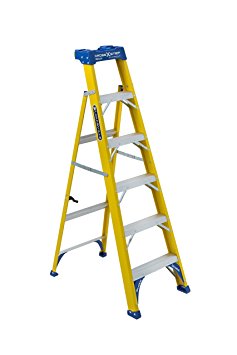 Louisville Ladder FXS2006 Cross Step Ladder, 250-Load Capacity, Type I Duty Rating, 6' , 6-Foot