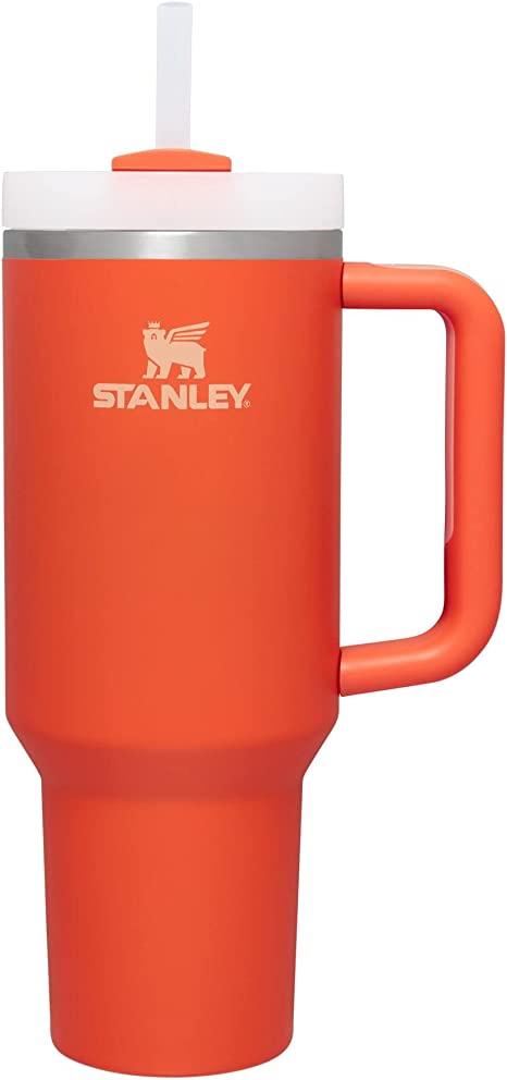 Stanley Quencher H2.0 FlowState Stainless Steel Vacuum Insulated Tumbler with Lid and Straw for Water, Iced Tea or Coffee, Smoothie and More 40oz