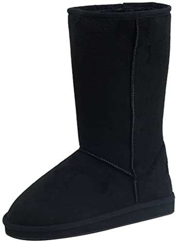Shoes 18 Womens Boots Mid Calf 12" Australian Classic Tall Faux Sheepskin Fur