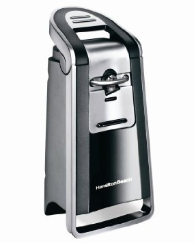 Hamilton Beach 76607 Smooth Touch Can Opener Black and Chrome