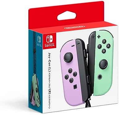 【任天堂純正品】Joy-Con(L) パステルパープル/(R) パステルグリーン