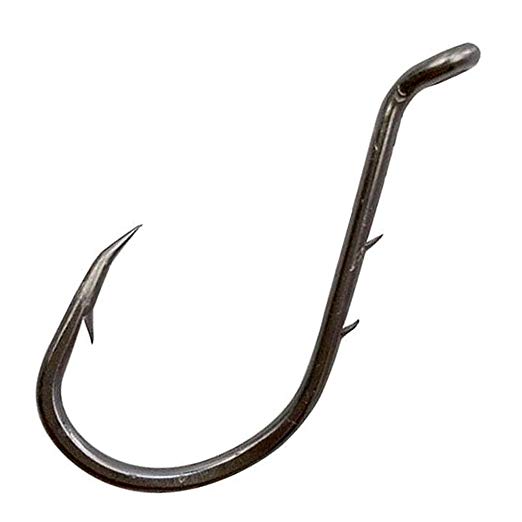 Shaddock Fishing ® 30-100 PCS Sharp Octopus Baitholder Hooks Fishing Jig Hooks High Carbon Steel Circle Hooks Extra Sharp Black Barb Fishhooks - Size: 8#-6/0#
