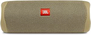 JBL Flip 5 Portable Waterproof Wireless Bluetooth Speaker with up to 12 Hours of Battery Life - Sand