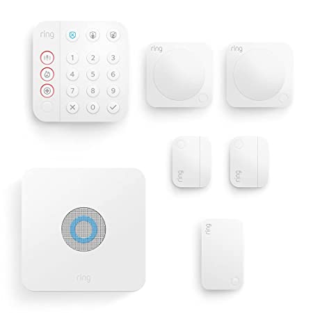 All-new Ring Alarm 7 Piece Kit (2nd Generation) by Amazon – home security system with optional Assisted Monitoring - No long-term commitments - Works with Alexa