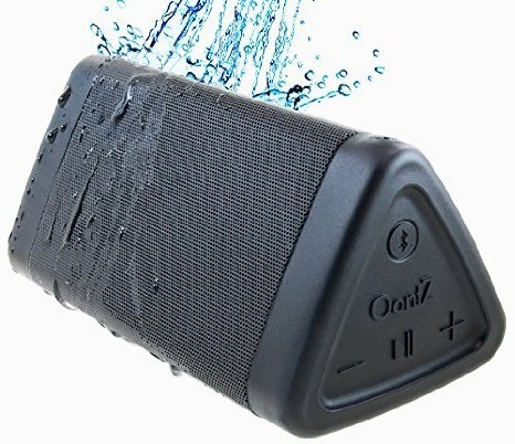 New OontZ Angle 3 Bluetooth Portable Speaker  Louder Volume with 10W Power More Bass Weatherproof IPX5 Wireless Shower Speaker BLACK by Cambridge SoundWorks
