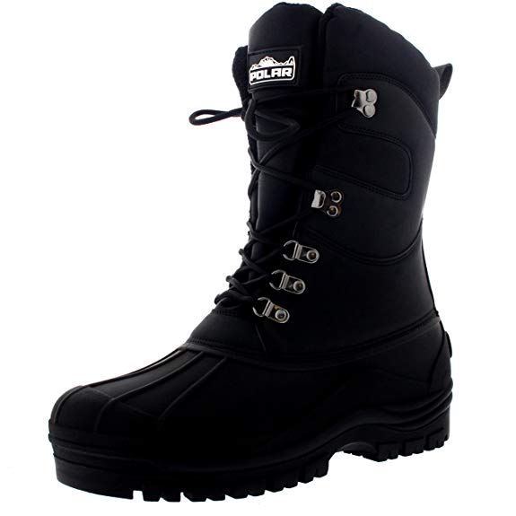 Polar Products Mens Snow Hiking Mucker Duck Grafters Waterproof Saftey Thermal Boots