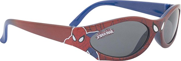 Spiderman Kids Sunglasses Red Web
