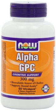 Now Foods Alpha Gpc 300mg, Veg-Capsules, 60-Count