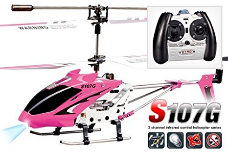 Syma S107G Infrared Controlled Helicopter with Gyroscopic Stability Control in Various Colours