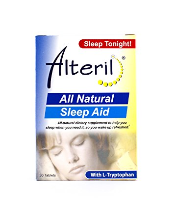 Alteril Natural Sleep Aid Tablets, 30 Count(Pack of 3)